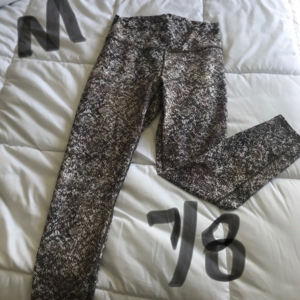 Fabletics high waisted power hold 7/8 leggings